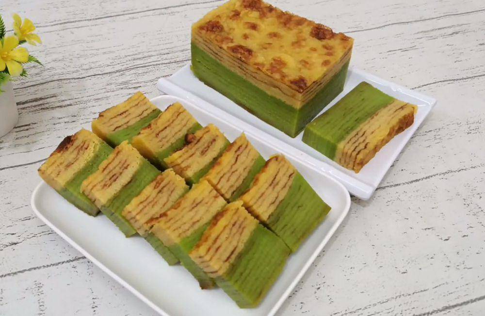 ilustrasi kue lapis makjo (YouTube.com/Dapur Dessy)
