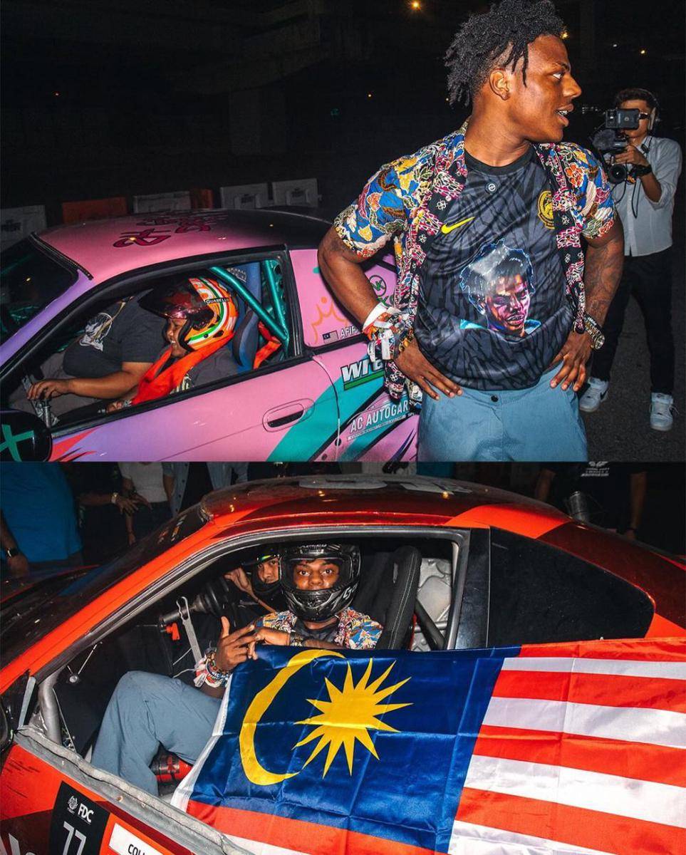 potret IShowSpeed di Malaysia (instagram.com/ishowspeed)