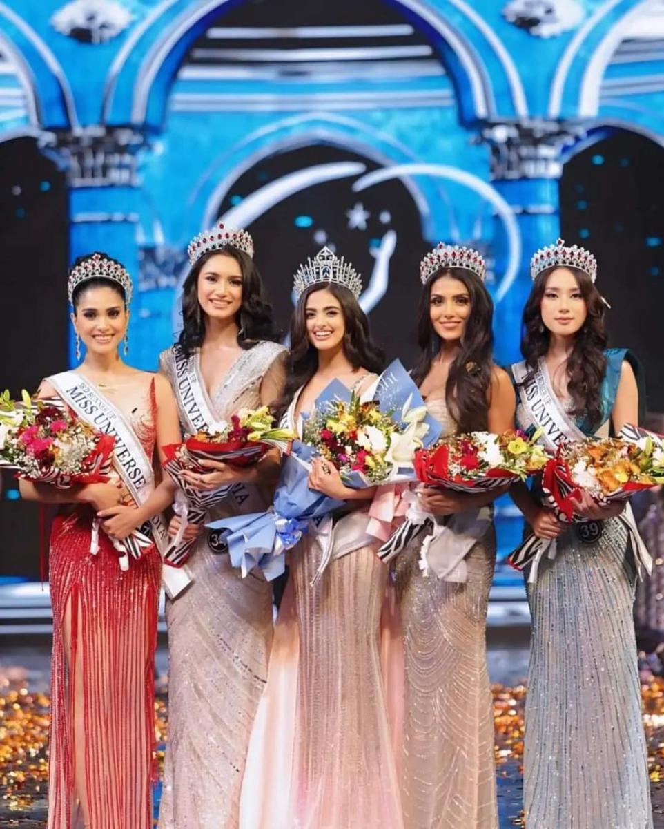 Potret Top 5 Miss Universe India 2024 (instagram.com/indrajit_das_jewelry_design)