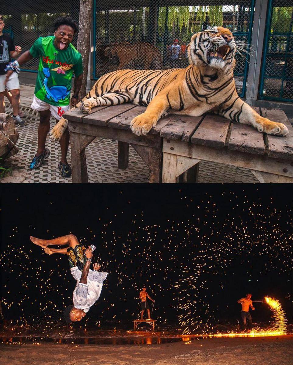 potret IShowSpeed di Thailand (instagram.com/ishowspeed)