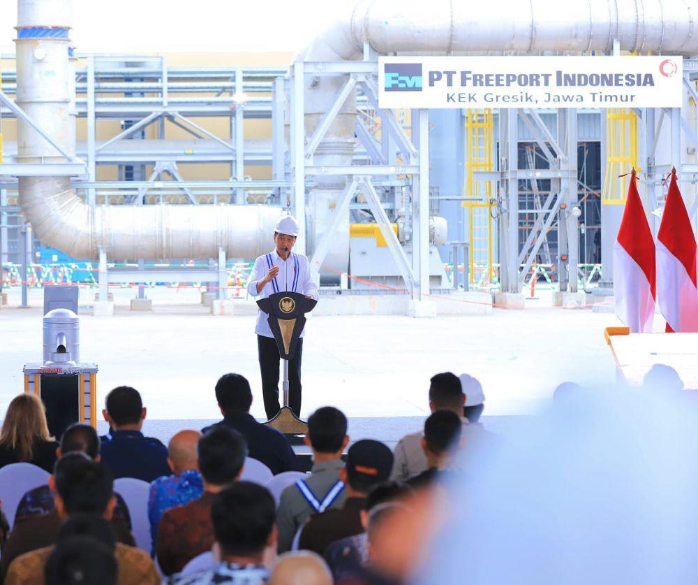 Bahlil Sebut Cuma Jokowi yang Bisa Paksa Freeport Bikin Smelter Emas