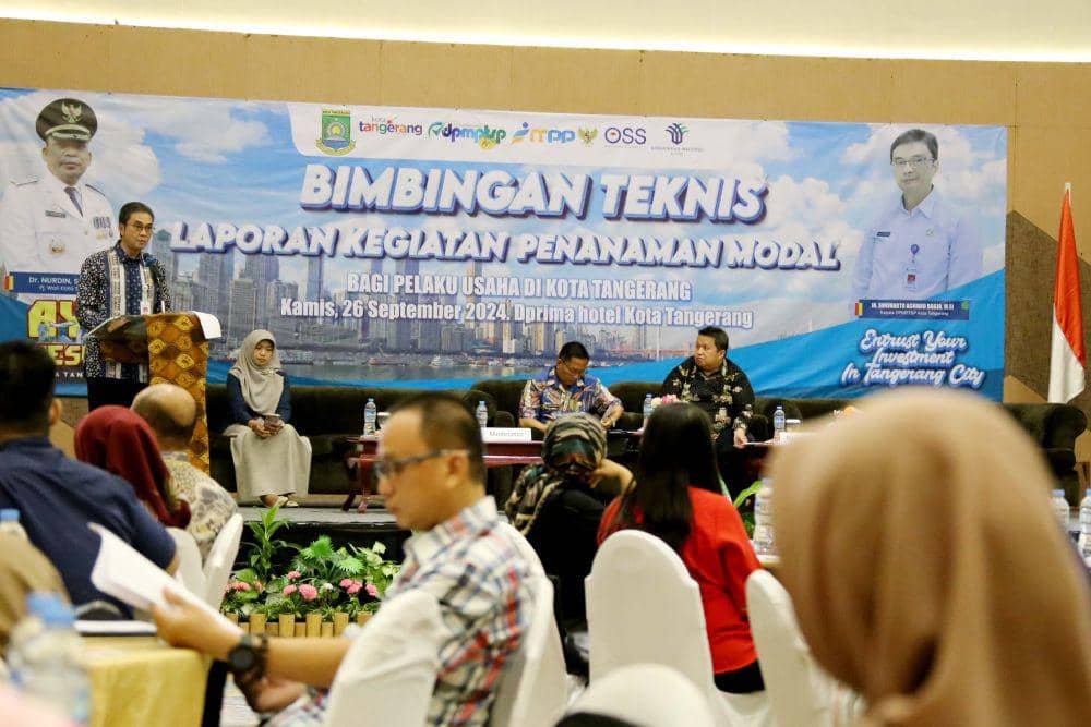 Pelaku Usaha di Tangerang Diminta Taat Lapor Kegiatan Penanaman Modal