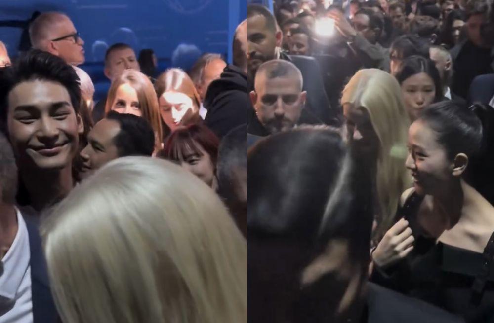 7 Potret Apo Nattawin di PFW 2024, Gemas Jadi Fanboy Anya Taylor-Joy