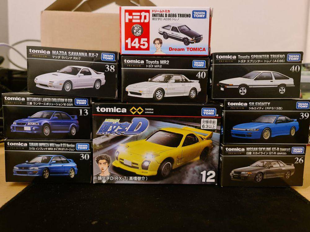 potret koleksi Initial D (reddit.com/user/Ordinary_Car_Driver)