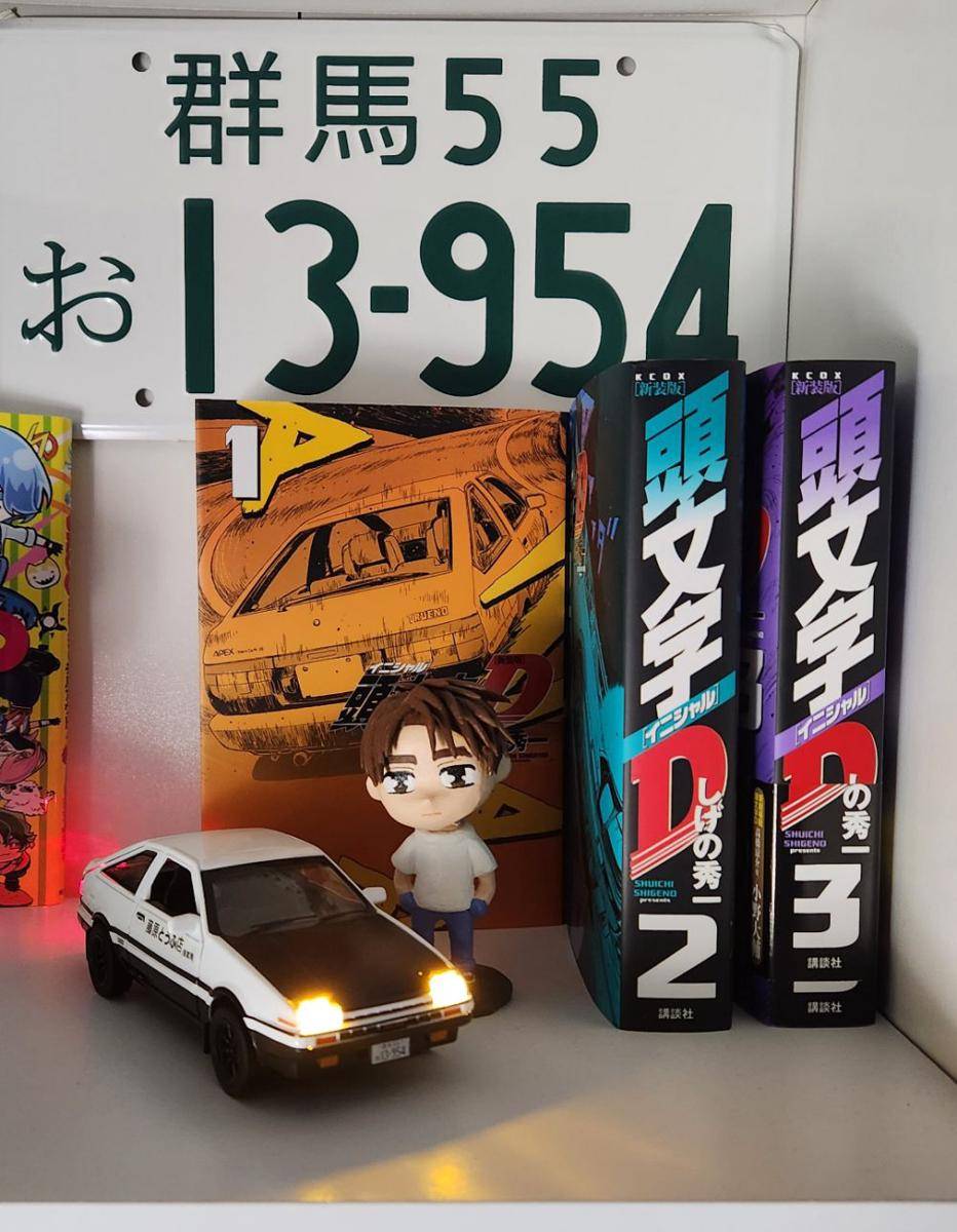 potret koleksi Initial D (reddit.com/user/batallitas)