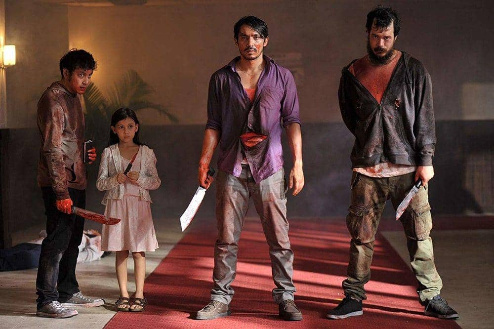 Scene di film The Night Comes For Us.(dok.Netflix/The Night Comes For Us)