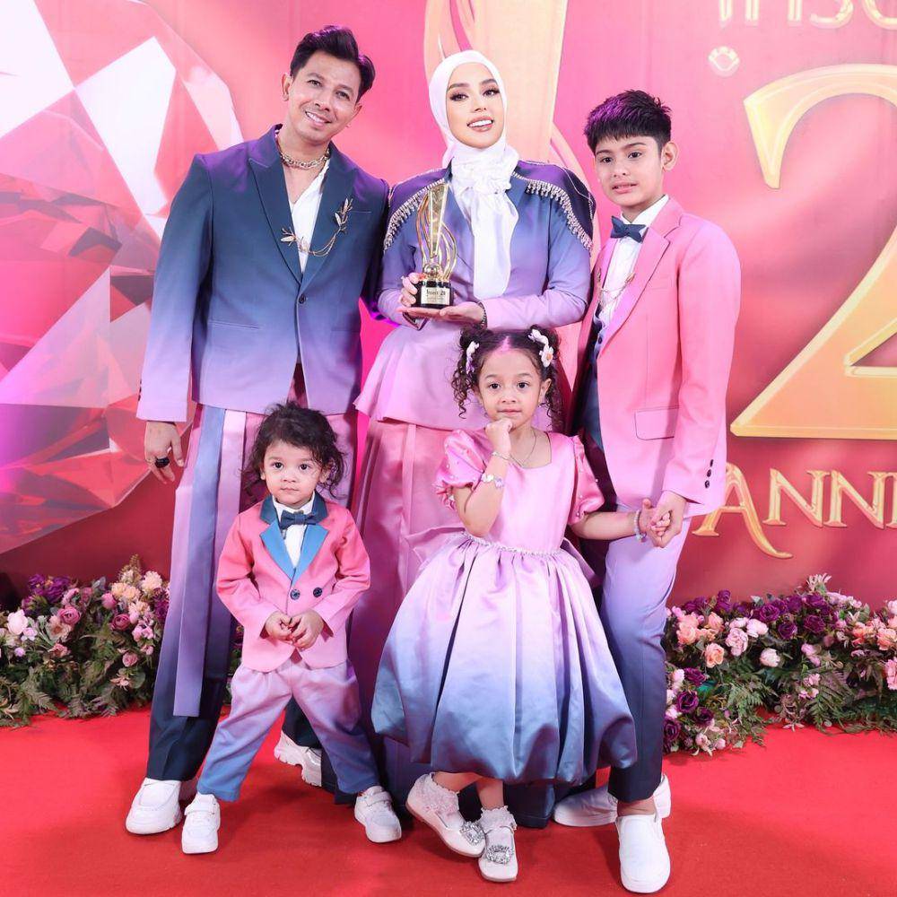 potret keluarga Fairuz A Rafiq (instagram.com/fairuzarafiq)