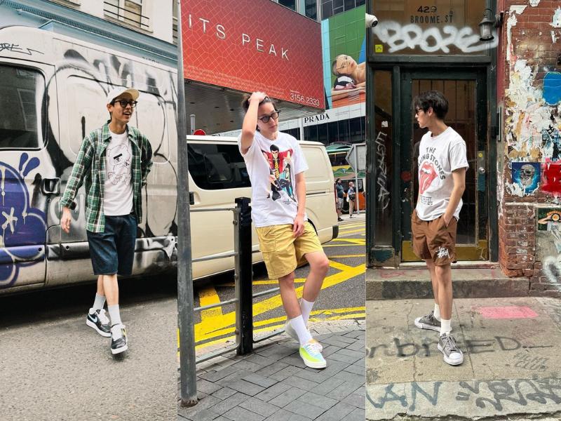 9 Daily Outfit Short Pants ala Billkin Putthipong, Modis Kekinian!
