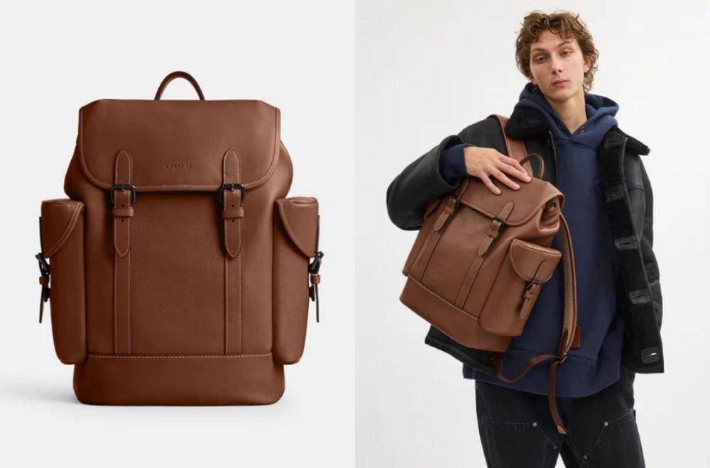 Pilihan tas Coach pria - Coach Hitch Backpack (dok. Coach)