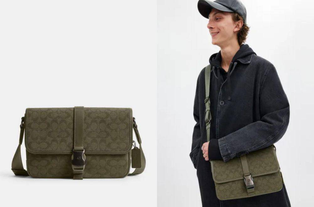 Pilihan tas Coach pria - Coach League Messenger Bag (dok. Coach)