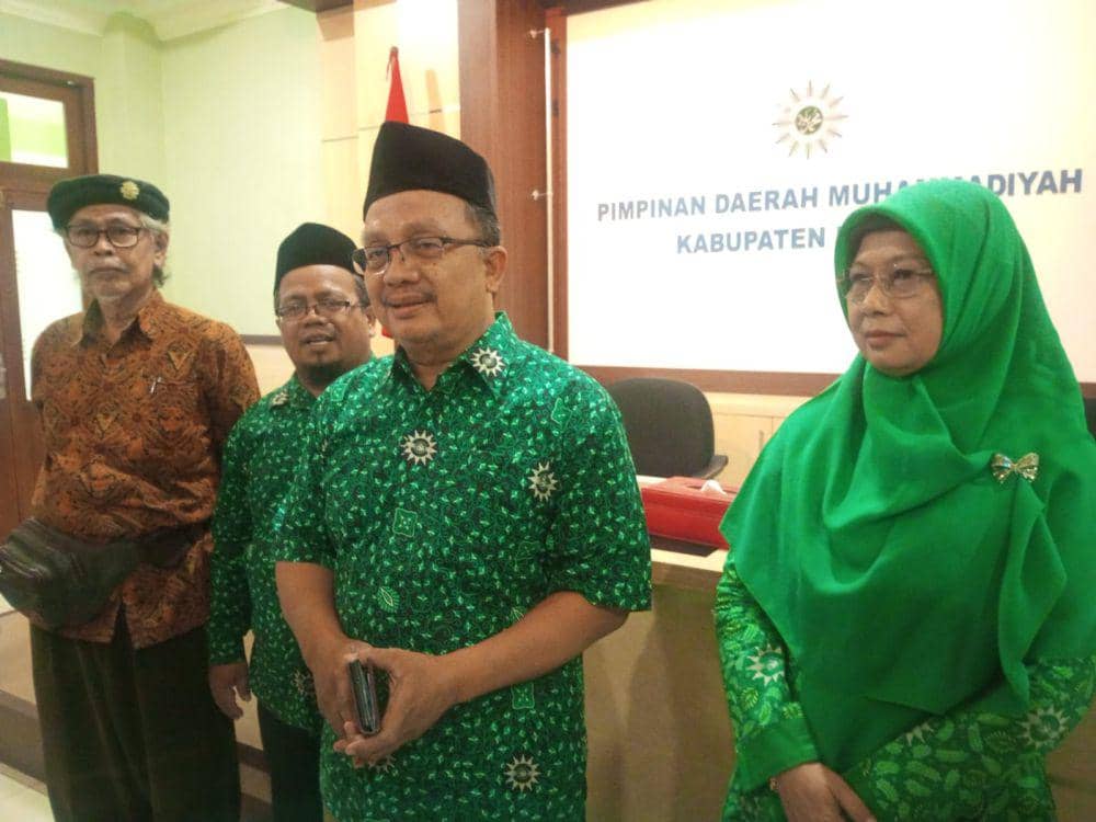 Ketua PDM Bantul, Arba Riksawan Qomaru.(IDN Times/Daruwaskita)