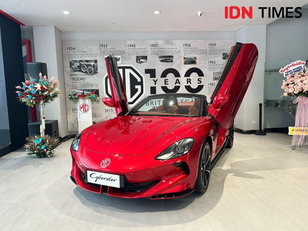 MG Motor Indonesia Bocorkan Jumlah Pemesanan Cyberster