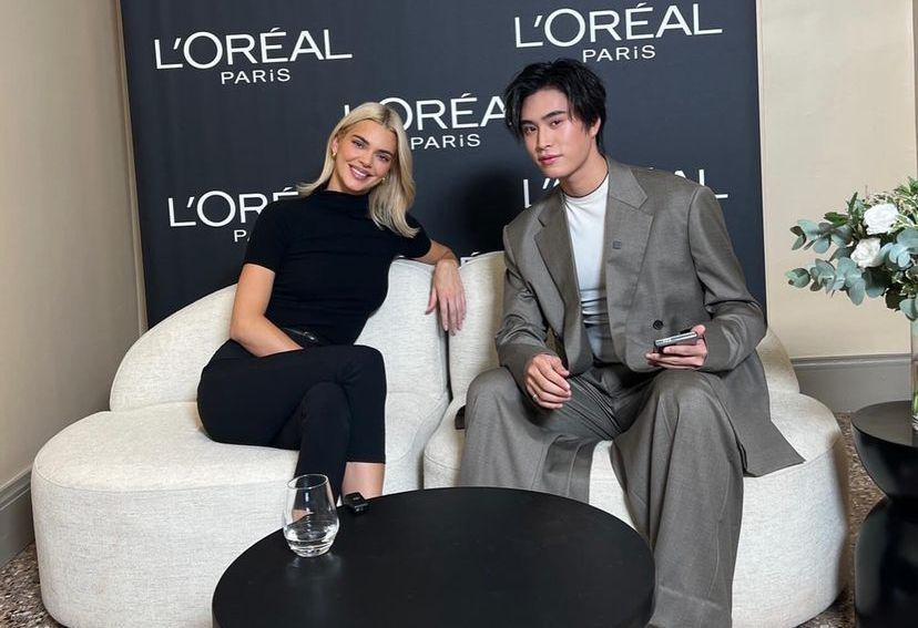 8 Potret Gemini Norawit di Paris Fashion Week 2024, Wawancarai Kendall