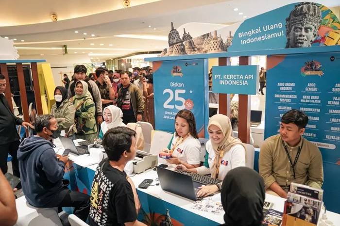 Potret acara DiIndonesiaAja Travel Fair 2023 (kemenparekraf.go.id)
