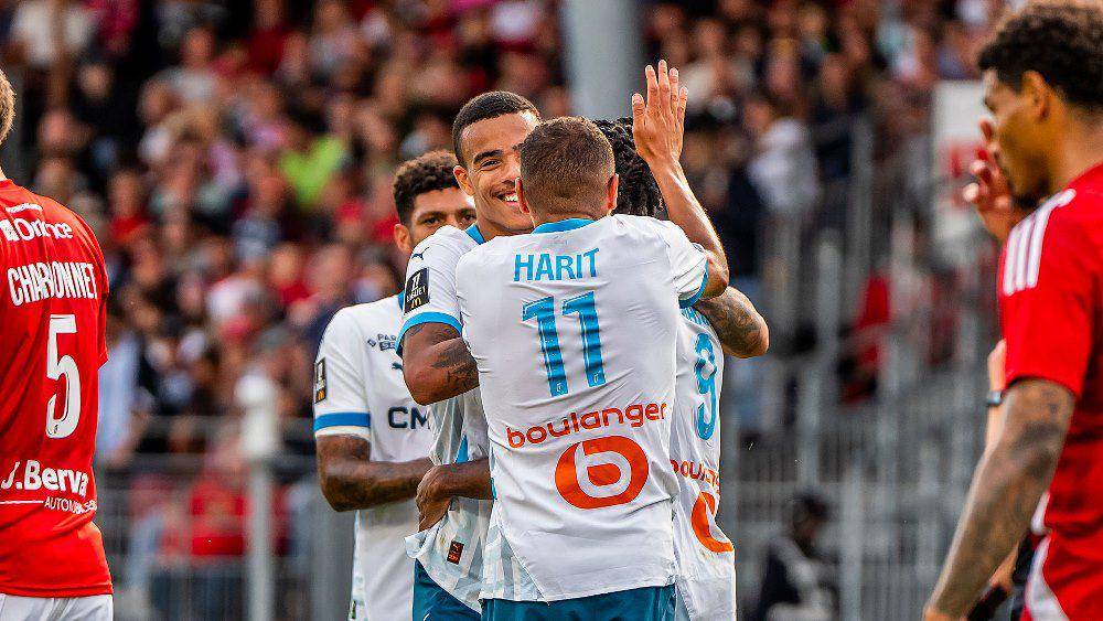 Marseille melawan Brest di Ligue 1 2024/2025. (om.fr)