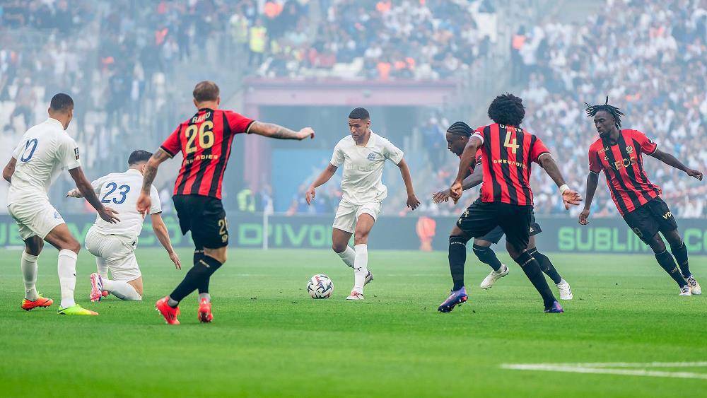 Marseille melawan Nice di Ligue 1 2024/2025. (om.fr)