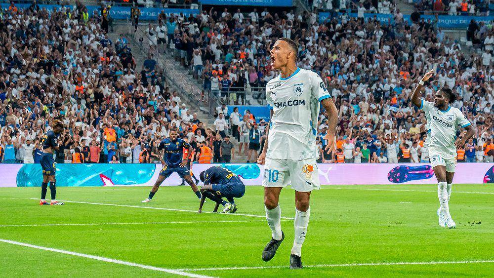 Marseille melawan Reims di Ligue 1 2024/2025. (om.fr)