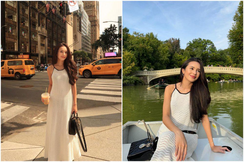 10 Potret Beby Tsabina Jalan-jalan di New York, Enjoy Banget!