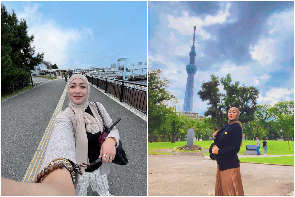 10 Potret Angelina Sondakh Liburan ke Jepang, Asyik sama Sahabat
