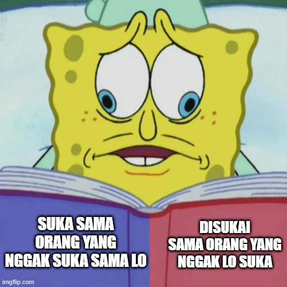 Meme dilema (instagram.com/broseratuspersen.id)