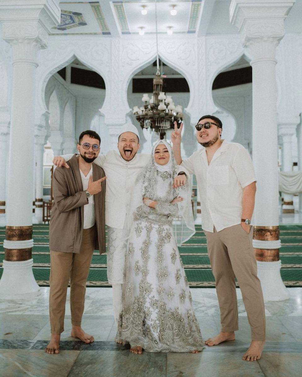 Akad nikah Raiden Soedjono (@padepokan.vsl via instagram.com/msythrwn)
