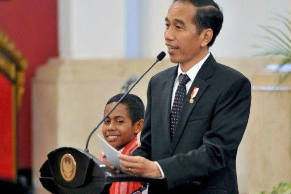 Joni Penyelamat Bendera Kini Resmi Menjadi Calon Bintara TNI AD