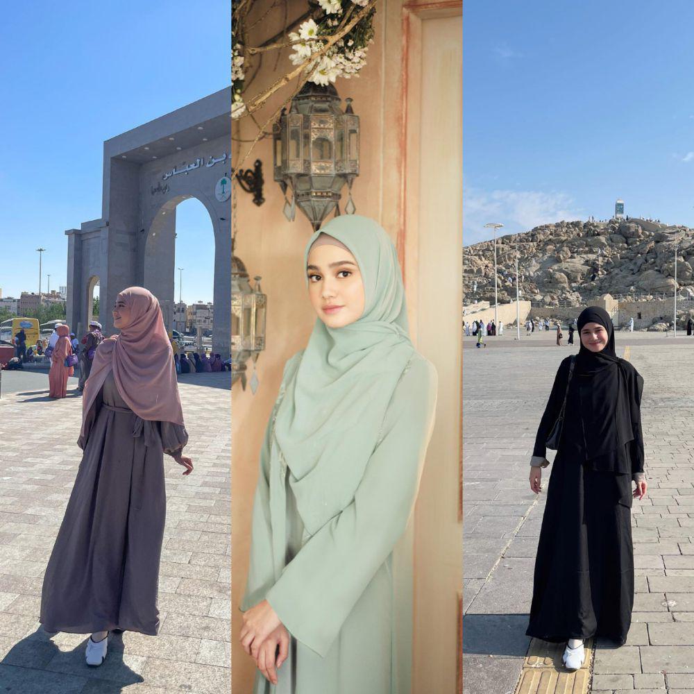 7 Potret Syifa Hadju dengan Outfit Hijab Menutup Dada
