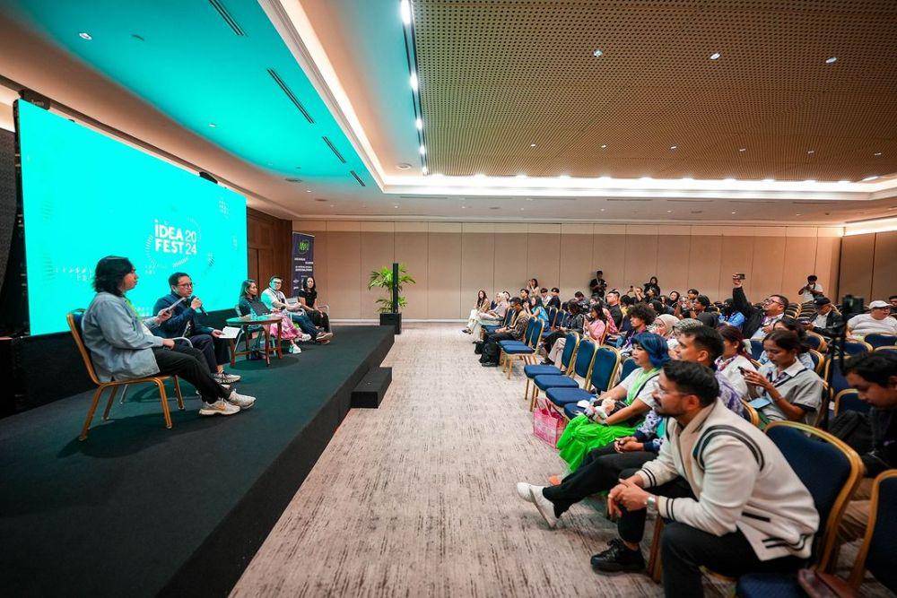 Press conference IdeaFest. 27 September 2024. (Instagram.com/ideafestid)