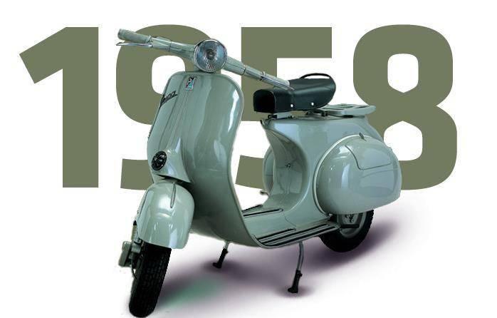 ilustrasi Vespa 125 atau VNA2 tahun 1958 (facebook.com/ForumJualBeliVespaJatim)