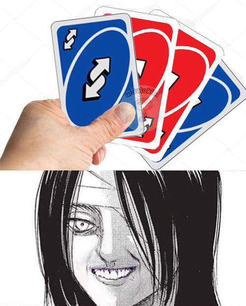 meme kocak Eren Yeager (reddit.com/user/Satokibi)
