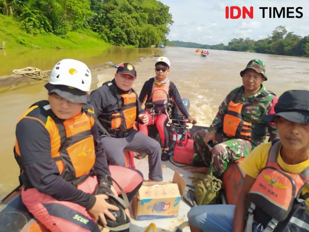Penjual Sayur Tenggelam di Sungai Melawi seusai Berjualan