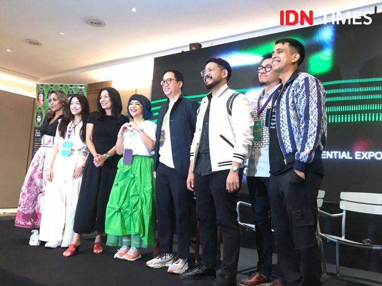 Potret tokoh pembicara inspiratif saat press conference IdeaFest. 27 September 2024. (IDN Times/Hani Safanja)