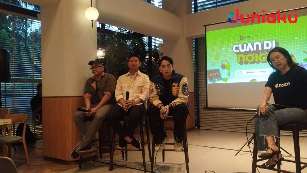 Foto dari acara Press Conference Noice di Artotel Casa Kuningan, Jakarta, diambil Fahrul Nurullah. (Duniaku.com/Fahrul Razi Uni Nurullah)