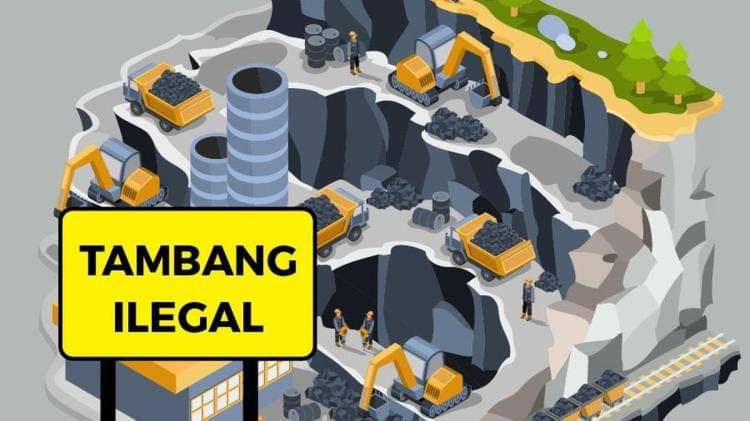 Tambang emas ilegal (Istimewa)