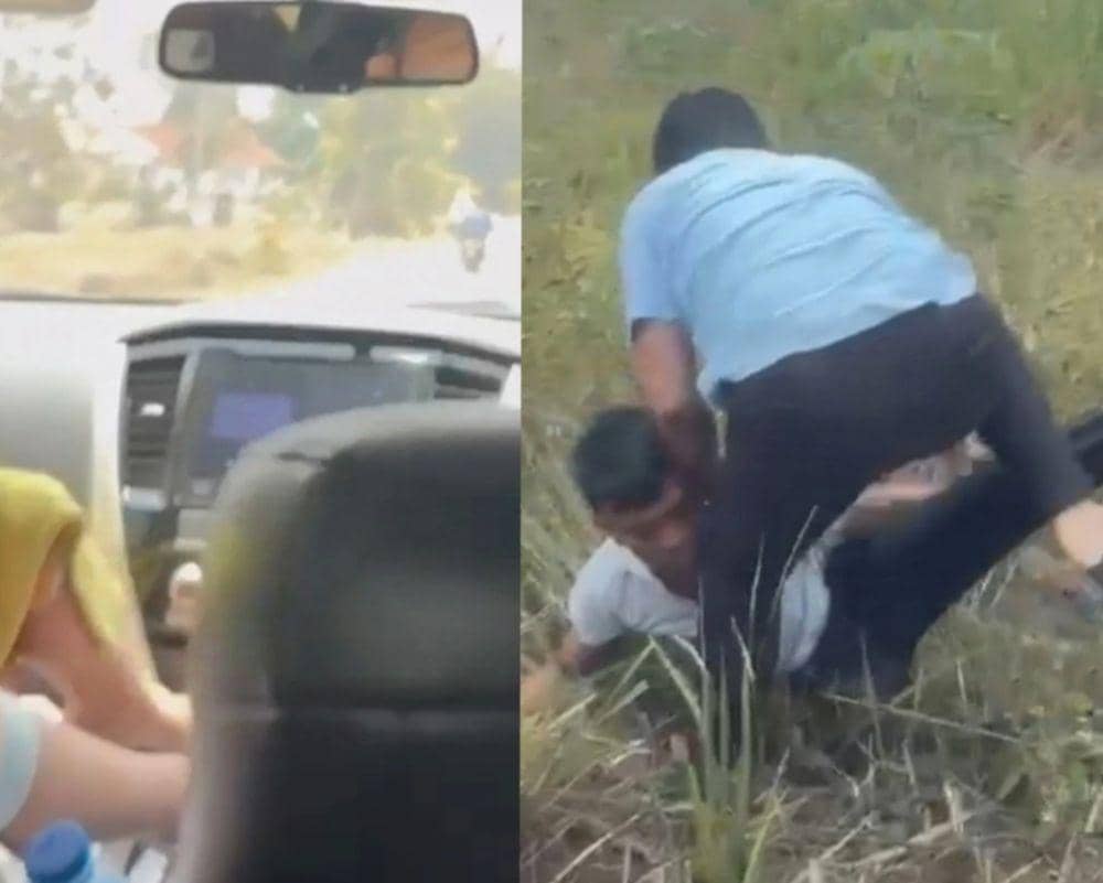 Aksi Polisi Bawa Anak Istri Kejar dan Tangkap Pencuri Motor di Lampung