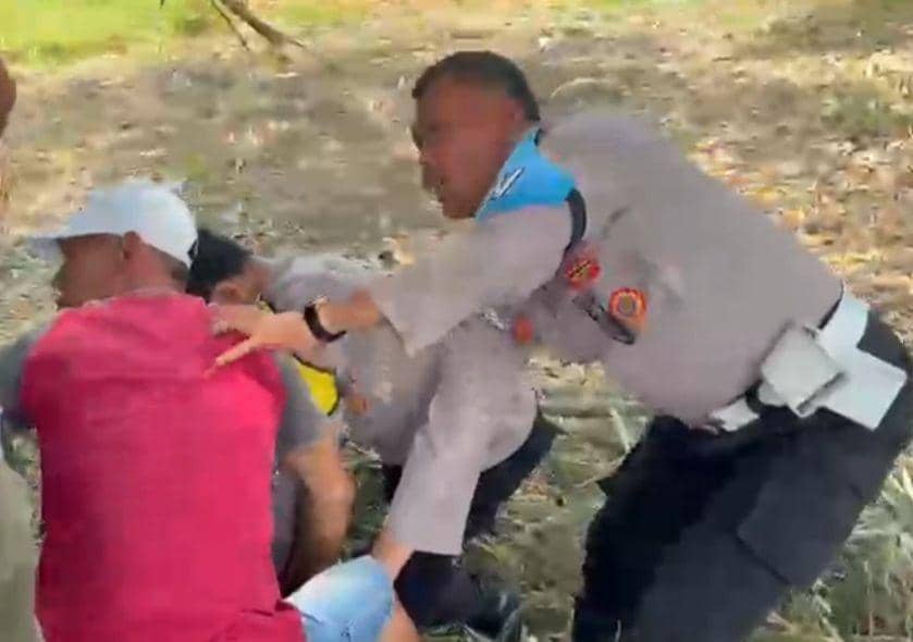 Penangkapan pelaku curanmor digagalkan Bripka Rico Hady Saputra. (IDN Times/Istimewa).