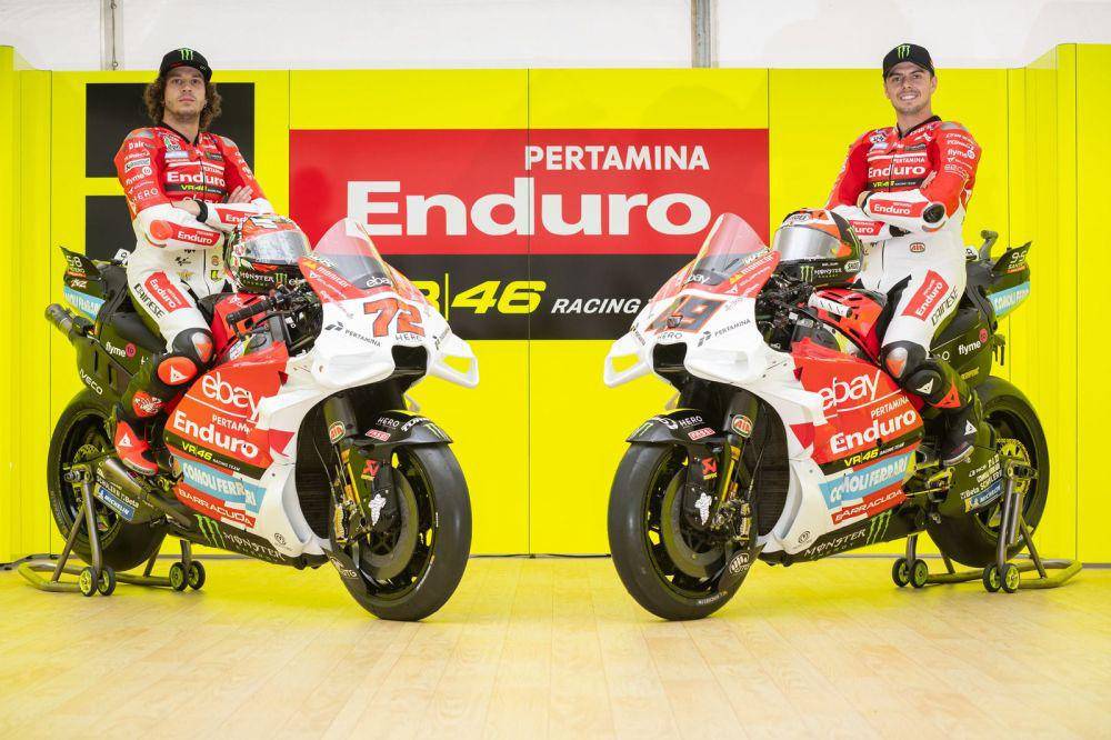 Pertamina Enduro VR46 Racing Team Luncurkan Livery Baru Edisi Khusus Pertamina Grand Prix of Indonesia (dok. Pertamina)