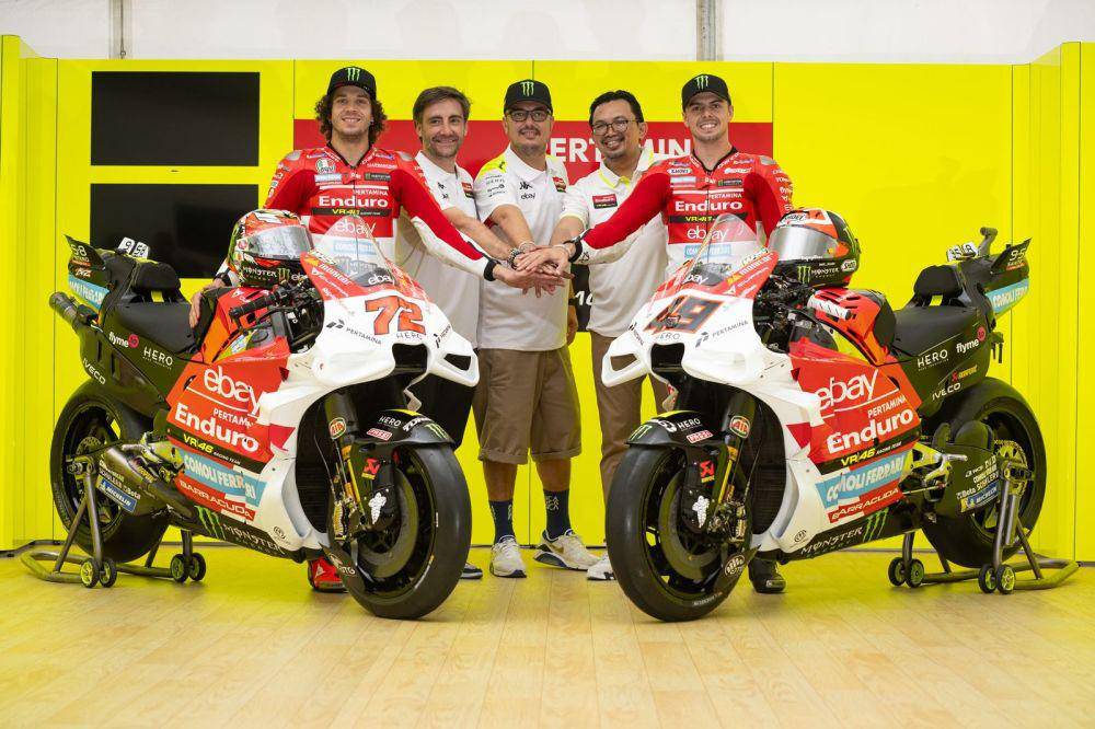 Pertamina Enduro VR46 Racing Team Luncurkan Livery Baru Edisi Khusus Pertamina Grand Prix of Indonesia (dok. Pertamina)