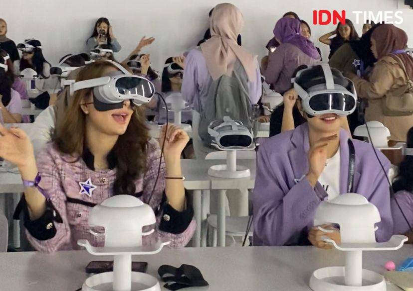 potret artis hadiri launching BSTARVERSE Indonesia (dok. IDN Times/Rani Asnurida)