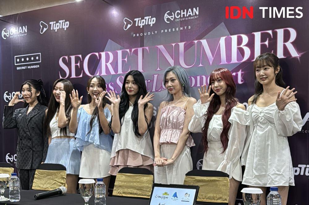 7 Potret Tiara Andini dan SECRET NUMBER di Konferensi Pers, Kompak!