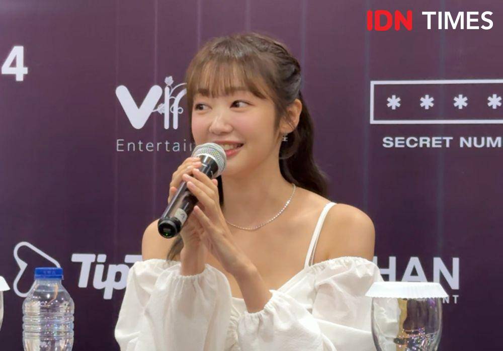 SECRET NUMBER dalam konferensi pers pada Jumat (27/9/2024) (IDN Times/Elizabeth Chiquita)