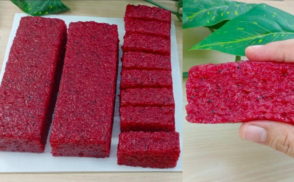 Resep Wajik Ketan Buah Naga, Kreasi Baru yang Wajib Dicoba!