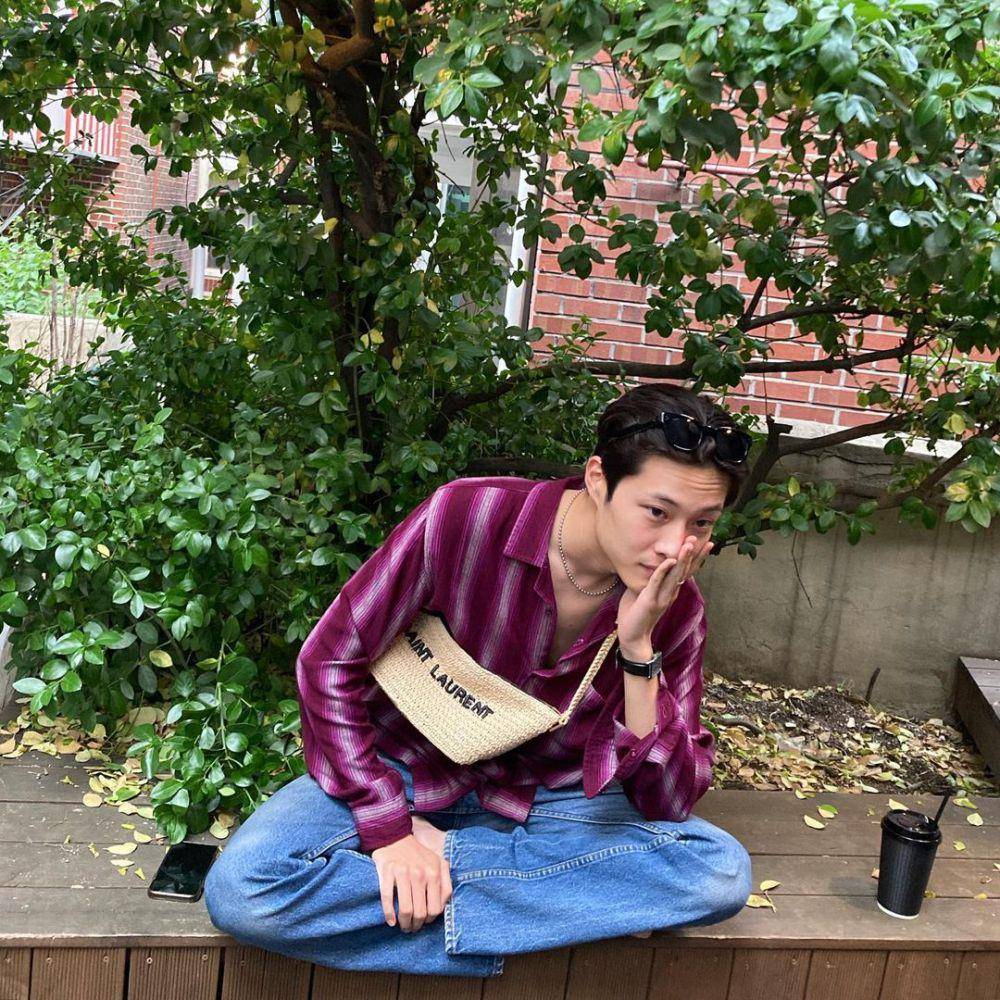 OOTD outer Kemeja ala Lee Jong Won (instagram.com/wonjong_)