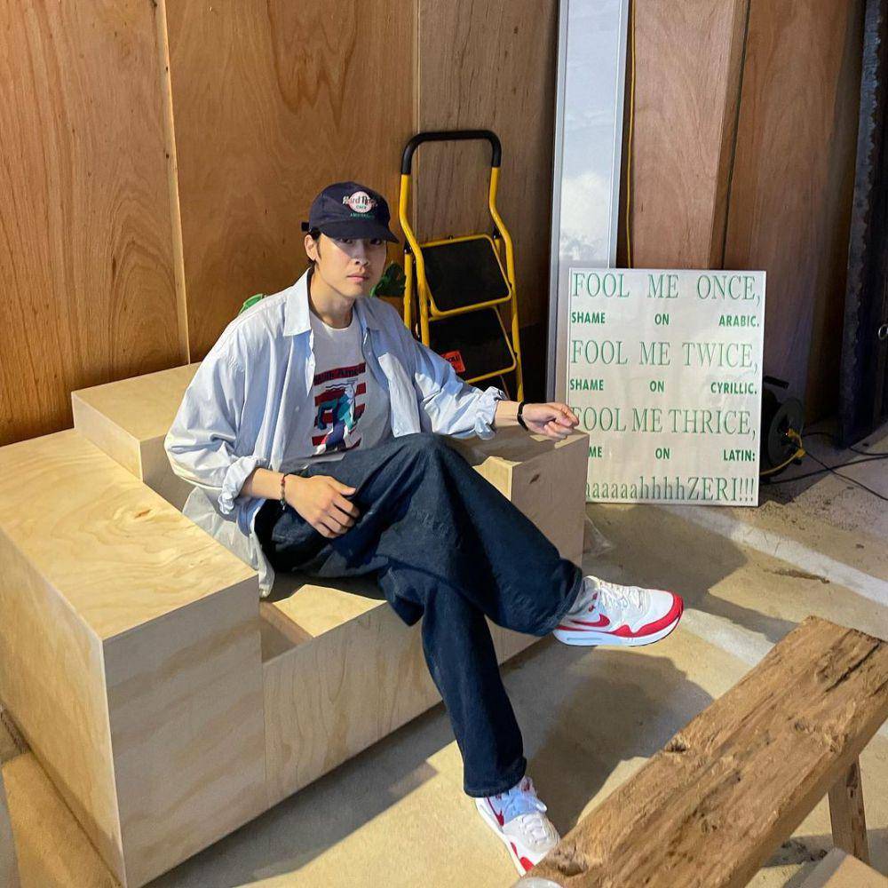 OOTD outer Kemeja ala Lee Jong Won (instagram.com/wonjong_)