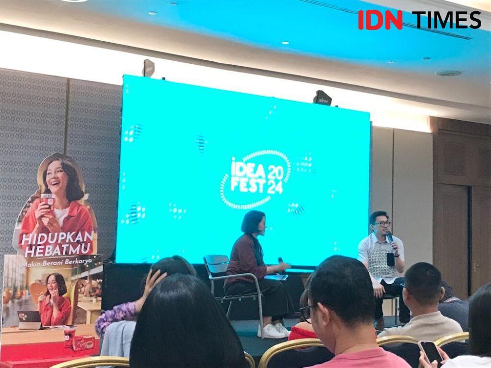 IdeaFest 2024 Ajak Fellexandro Ruby Bagikan Tips Survive Kerja