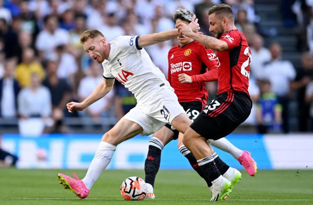 Tottenham Hotspur melawan Manchester United di Premier League 2023/2024. (premierleague.com)