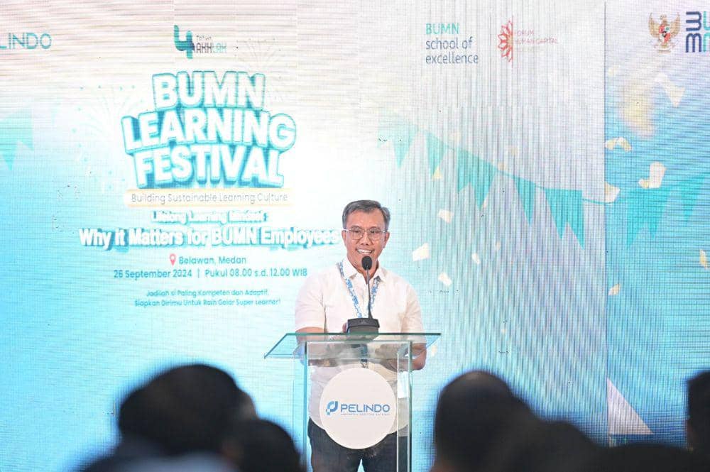 Pelindo Gelar BUMN Learning Festival Roadshow di Medan (Dok. SPMT)