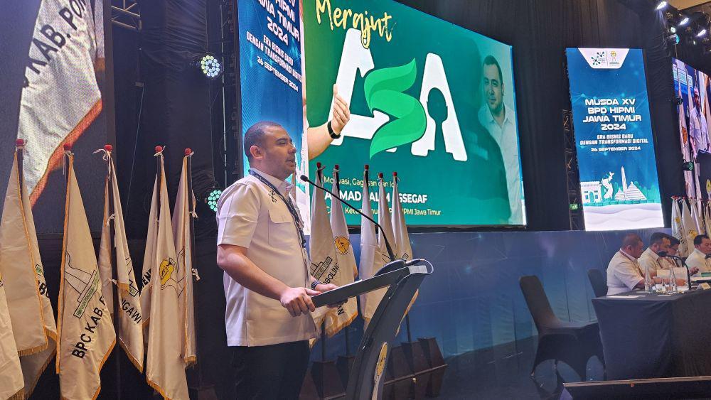 Ahmad Salim Assegaf Terpilih Aklamasi Ketua Umum HIPMI Jatim