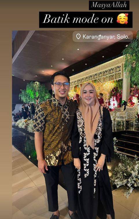 pebulu tangkis di pernikahan Rian dan Ribka (Instagram.com/just_itinee)