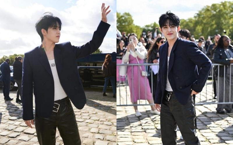 9 Potret S.Coups SEVENTEEN Perdana di Paris Fashion Week 2024, Elegan!